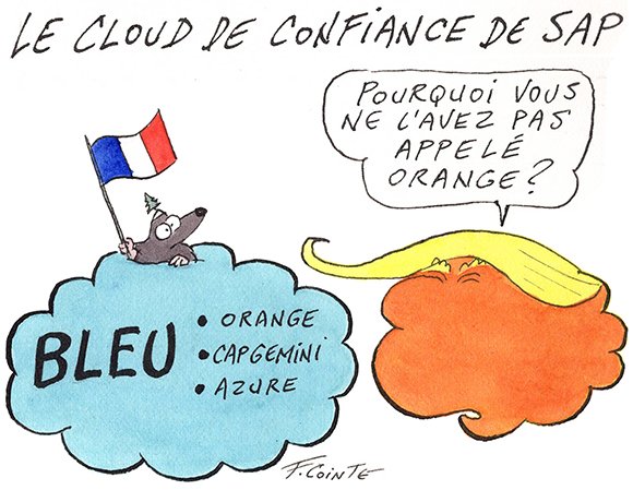 Dessin: SAP devient véritablement « souverain » en France